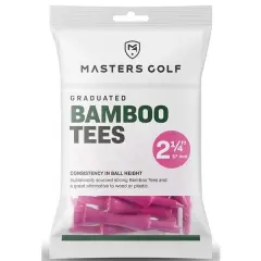 Masters Bamboo Pinkki tii 2 1/4" (57mm)