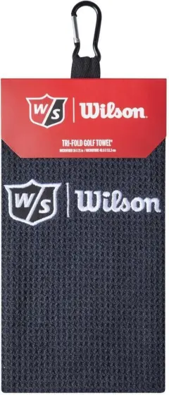 Wilson Tri Fold Towel Black