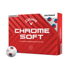 Callaway Chrome Soft Tru Track, Valkoinen