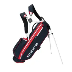 Cobra Ultralight Pro Stand Bag, Tummansininen / Punainen