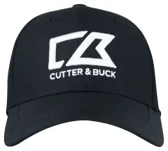 Cutter & Buck Pronghorn Cap, Musta