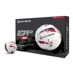 TaylorMade SpeedSoft Ink, Valkoinen / Punainen