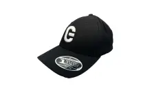 GC Curved Snapback, Musta, One Size