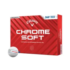 Callaway Chrome Soft 360 Triple Track, Valkoinen