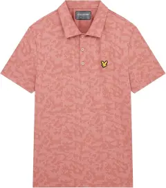 Lyle & Scott Seafoam Jacquard Polo