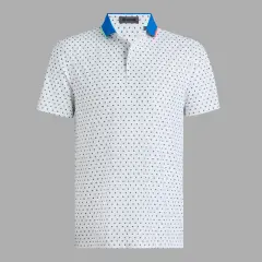 G/FORE Ditsy Floral Tech Pique Polo