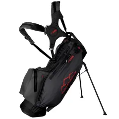 Sun Mountain H2NO Lite 14-way Stand Bag, Musta / Punainen