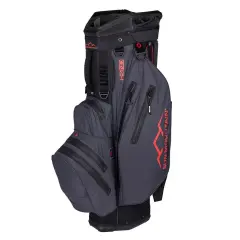 Sun Mountain H2NO Lite Cart Bag, Musta / Punainen