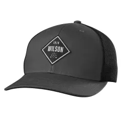 Wilson 1914 Snapback Cap, Harmaa / Musta, One Size
