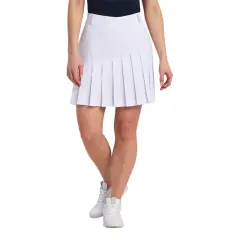 Cross W Solid Pleat Skort