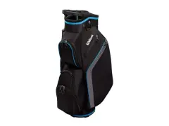 Wilson Lite 3 Cart Bag, Musta / Sininen