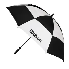 Wilson Umbrella 62", Musta / Valkoinen