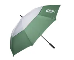 Golf Center Double Canopy Umbrella, Vihreä / Valkoinen