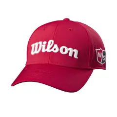 Wilson Performance Mesh Cap, Punainen, One Size