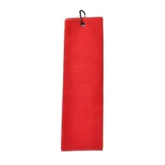 Tri-Fold Standard Golf pyyhe, Punainen