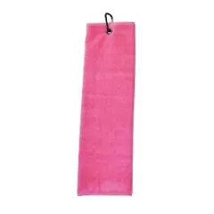 Tri-Fold Standard Golfpyyhe, Pinkki