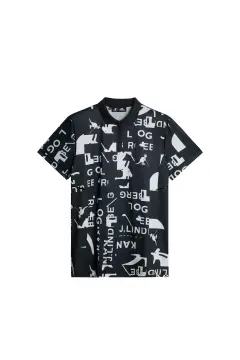 J.Lindeberg Miro Print Polo