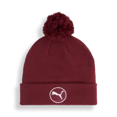 Puma WRMLBL Removable Pom Beanie, Viininpunainen, One Size