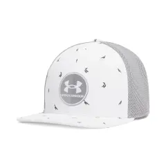 Under Armour M Iso-chill Drive Low Stretch Fit Cap, Valkoinen, M/L