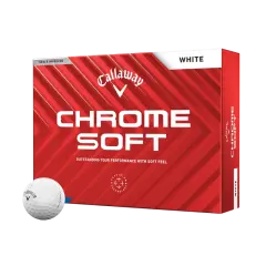 Callaway Chrome Soft tekstipainatuksella, Valkoinen