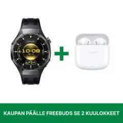 Huawei Watch GT6 Pro 46mm, Musta + FreeBuds SE 2