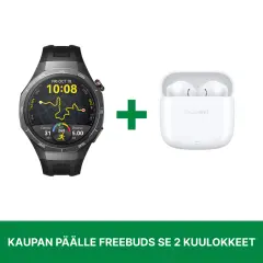 Huawei Watch GT5 Pro 46mm, Musta + FreeBuds SE 2