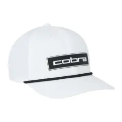 Cobra Tour Tech Rope Cap, Valkoinen, One Size