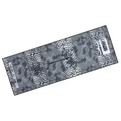 Cobra Microfiber Snakeskin Towel, Harmaa