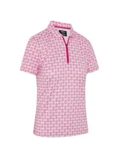 Callaway Deco Geo Short Sleeve Polo