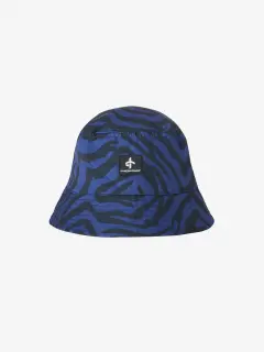 Cross Bucket Hat, Tummansininen
