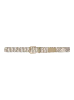 Röhnisch Braided Stretch Belt, Beige, One Size