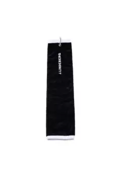 J.Lindeberg Drohen Towel, Musta, One Size