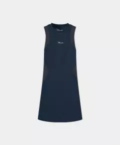 Macade Inez Steel Blue Sleeveless Dress