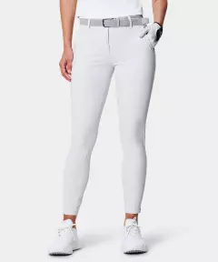 Macade Off-White Four-Way Stretch Jogger
