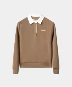 Macade Rae Sepia Polo Sweatshirt