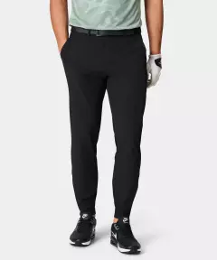 Macade Black Four-Way Stretch Jogger