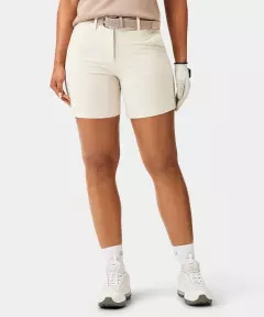 Macade Bone White Flex Shorts