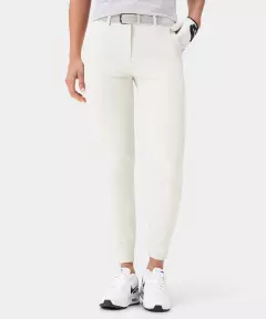 Macade Bone White Four-way Stretch Jogger