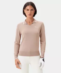 Macade Ella Tan Knit Top