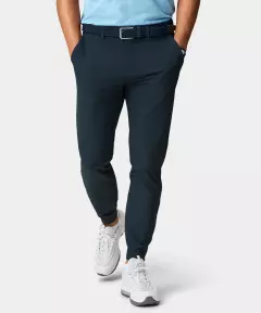 Macade Navy Four-Way Stretch Jogger