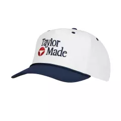 TaylorMade TM26 A-Frame Stock Rope Hat, Valkoinen, One Size