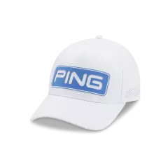 Ping Tour Vented Delta Cap, Valkoinen, One Size