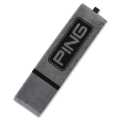 Ping Trifold Towel, Harmaa