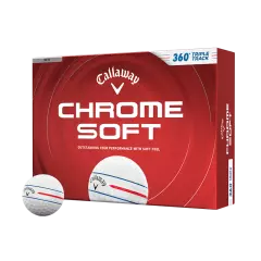 Callaway Chrome Soft 26 360 Triple Track, Valkoinen