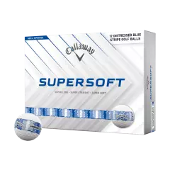 Callaway Supersoft 25 Stripe, Valkoinen, Sininen