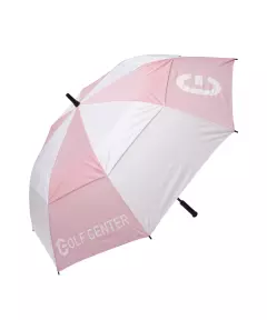Golf Center Umbrella 64", Pinkki, Valkoinen
