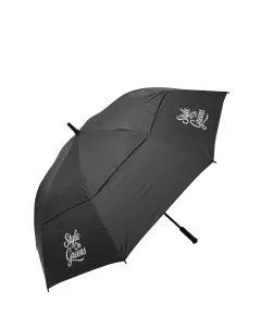 Style On Greens Umbrella Automatic 64", Musta