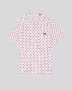 Lyle & Scott Golf Argyle Print Polo