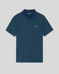 Lyle & Scott Golf Striped Polo