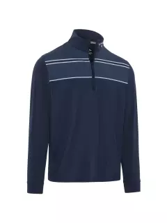 Callaway Printed Chev Textured Pullover